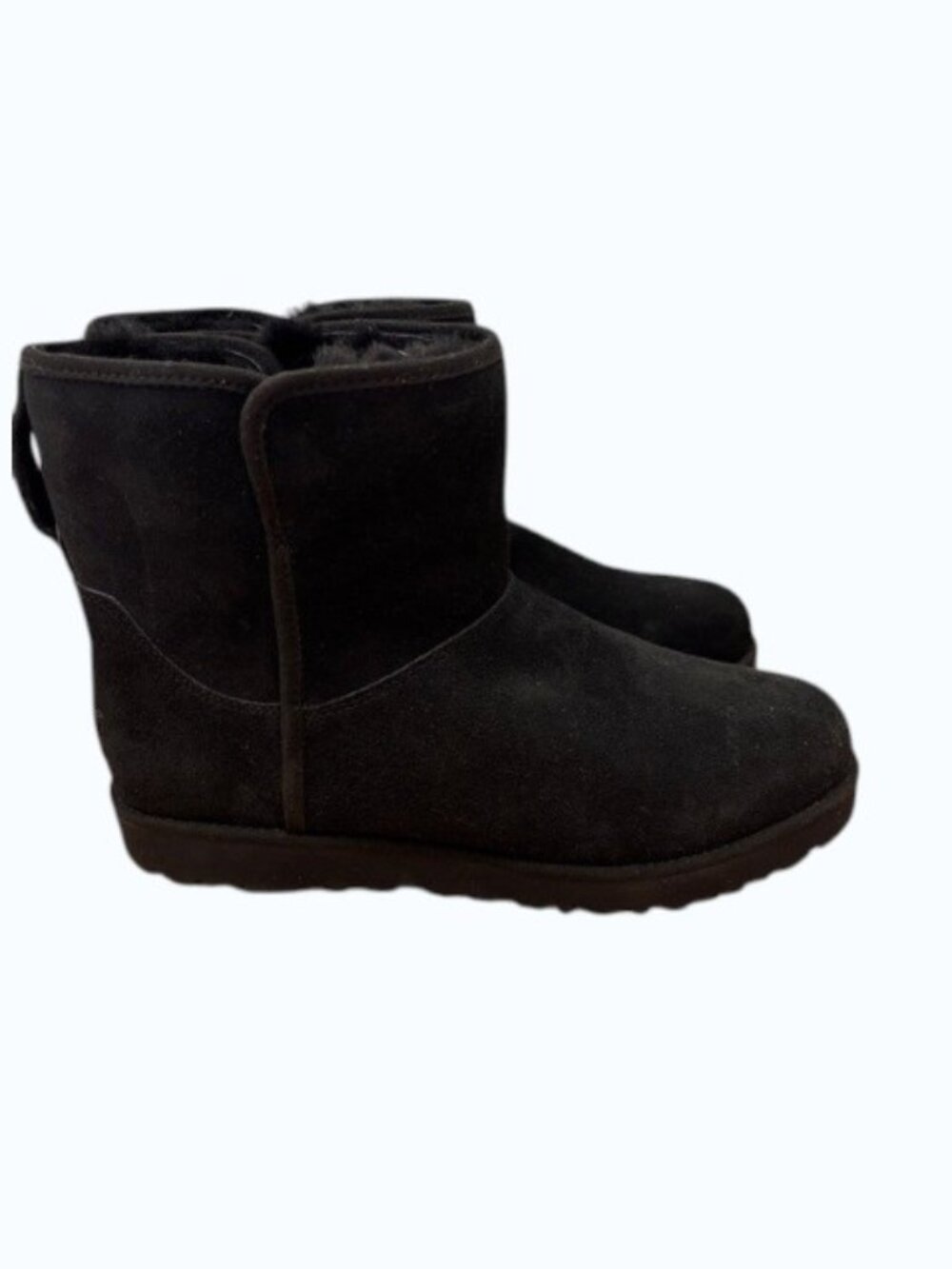 UGG Cory II Mini Boots – Black – Size 10 NEW